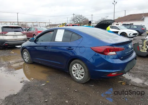 2019 Hyundai Elantra Se from USA, damaged, VIN 5NPD74LF5KH423232